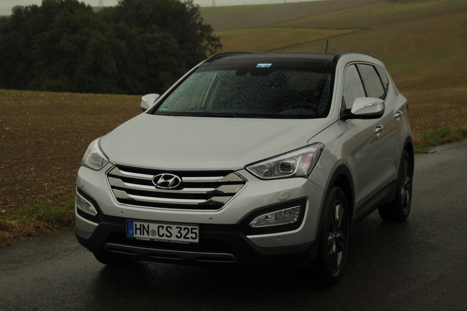 Hyundai Santa Fe 2013 (pierwsza jazda)