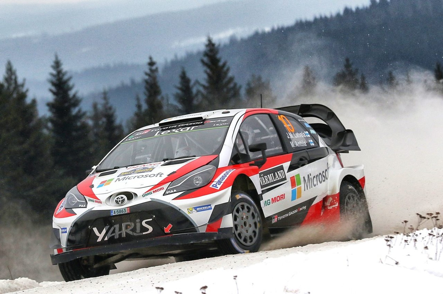Toyota WRC Rally Sweden