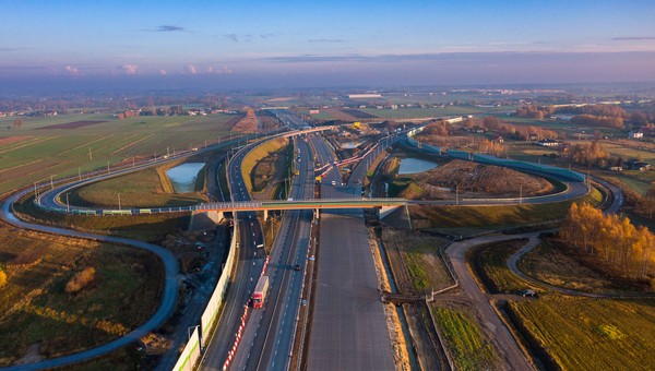 A1 Tuszyn - Piotrków Trybunalski: 19 listopada otwarcie nowej jezdni 