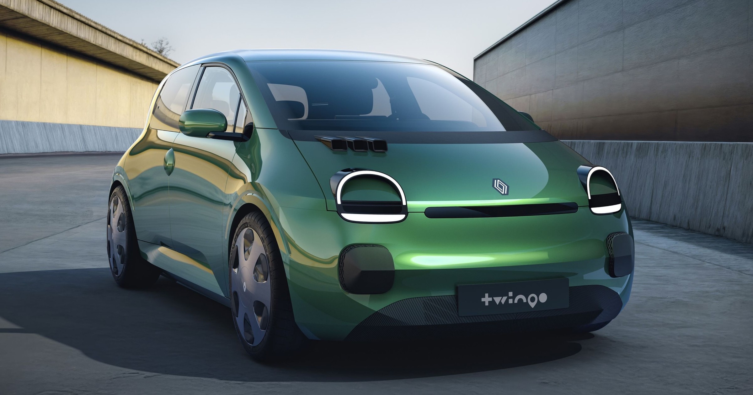 Renault Twingo E-Tech electric prototype