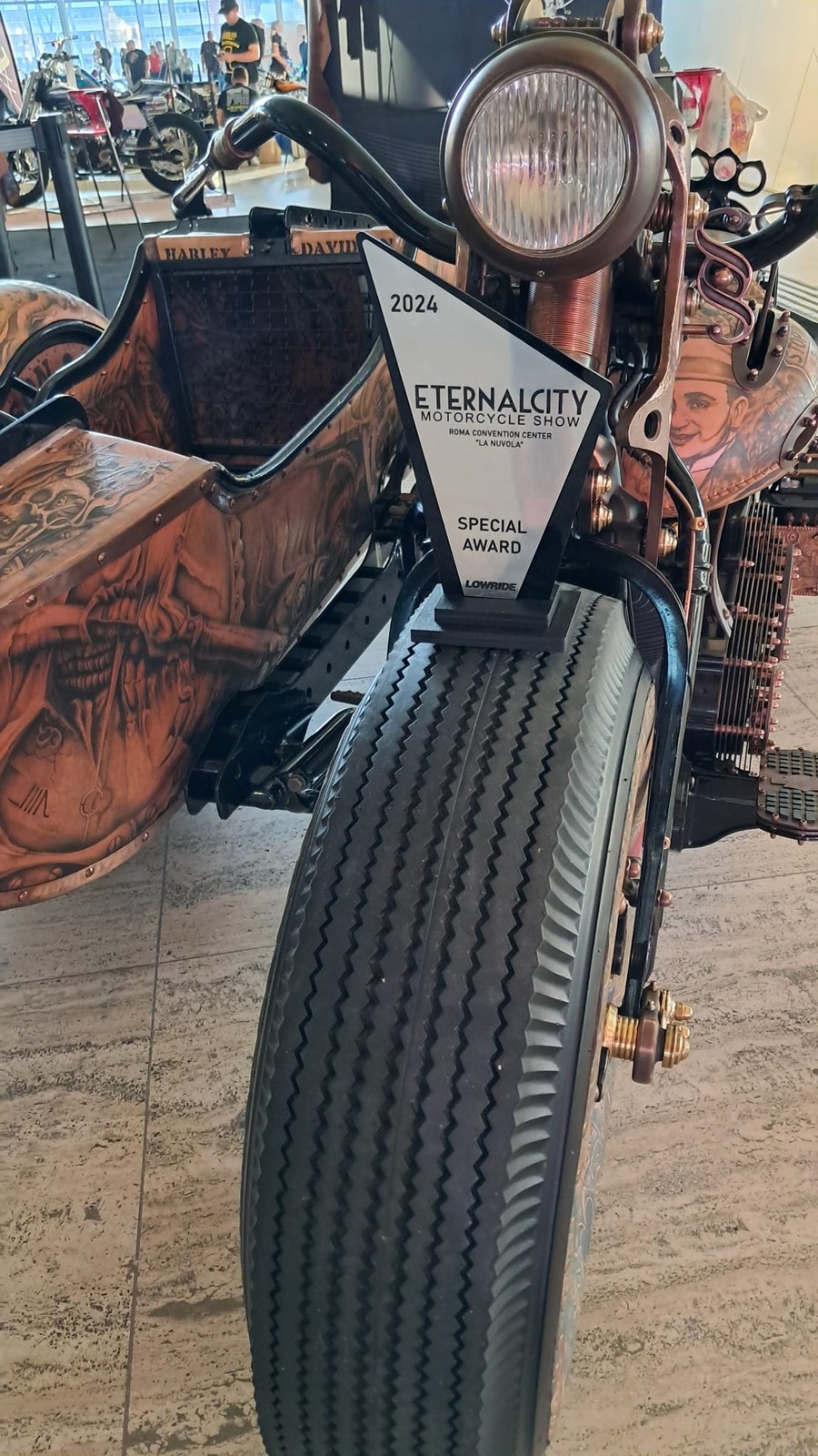 The Recidivist podczas Eternal City Motorcycle Show w Rzymie