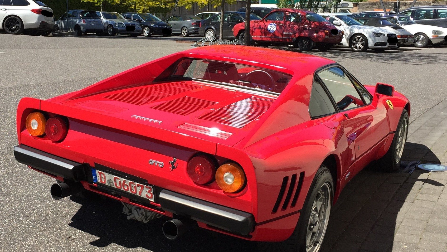 Skradzione w Niemczech Ferrari 288 GTO