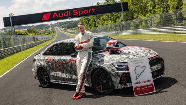 Nowe Audi RS 3 pobiło rekord Nürburgringu wśród kompaktów. "Urwało" ponad 5 s