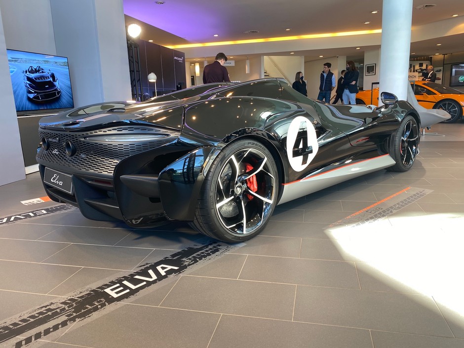 McLaren Elva w Warszawie