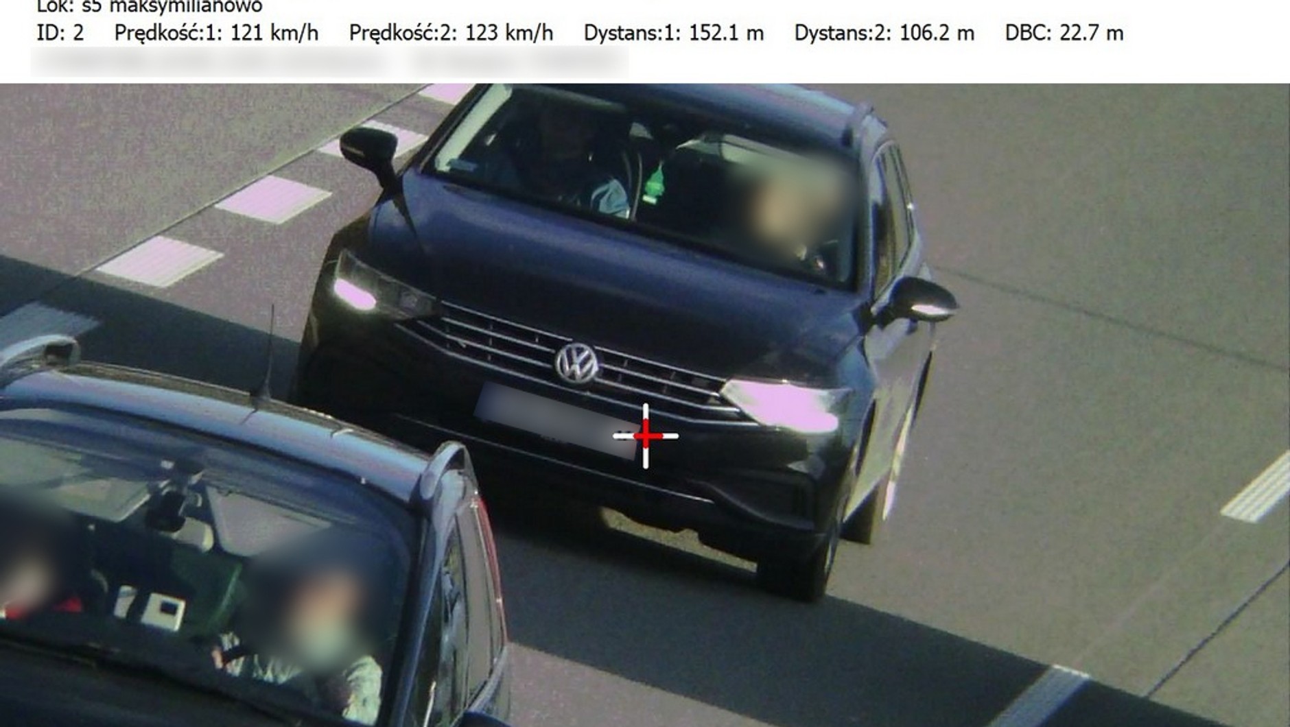 Policjanci są w stanie kontrolować odległość między pojazdami