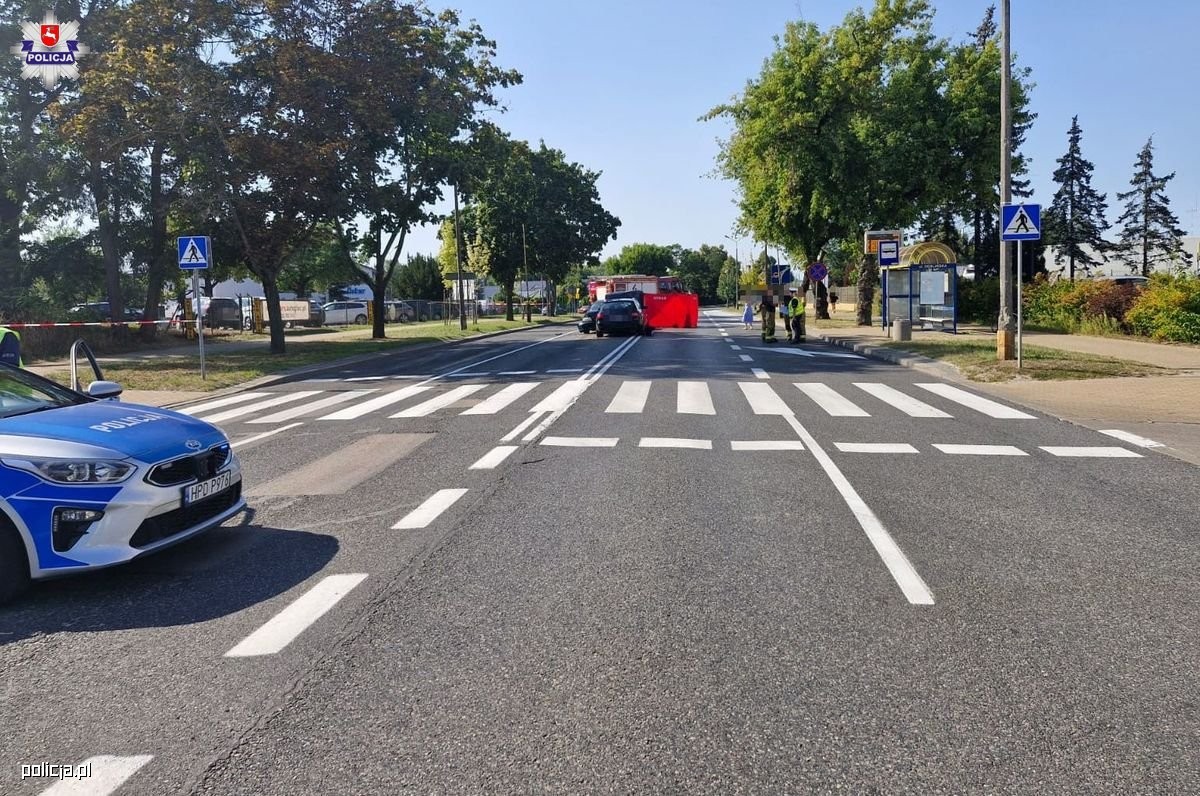 Śmiertelny wypadek w Puławach