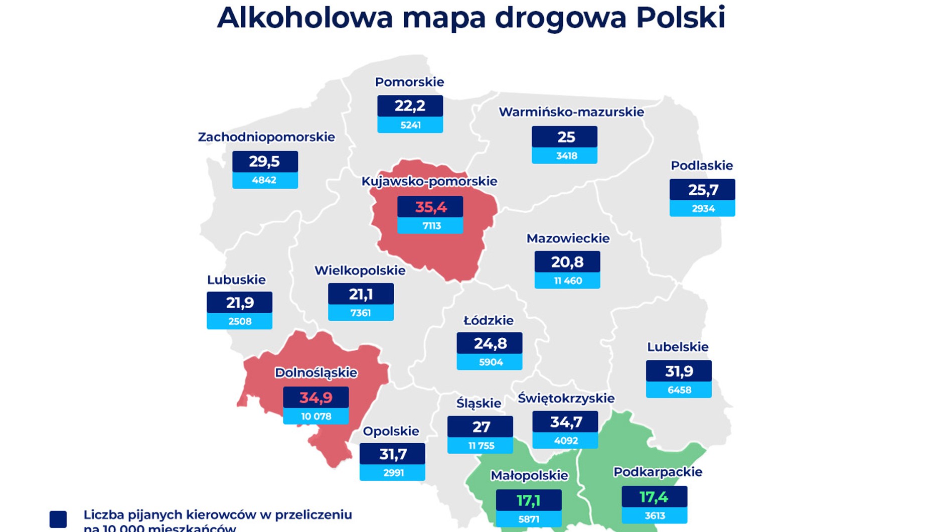 Pijani kierowcy w Polsce