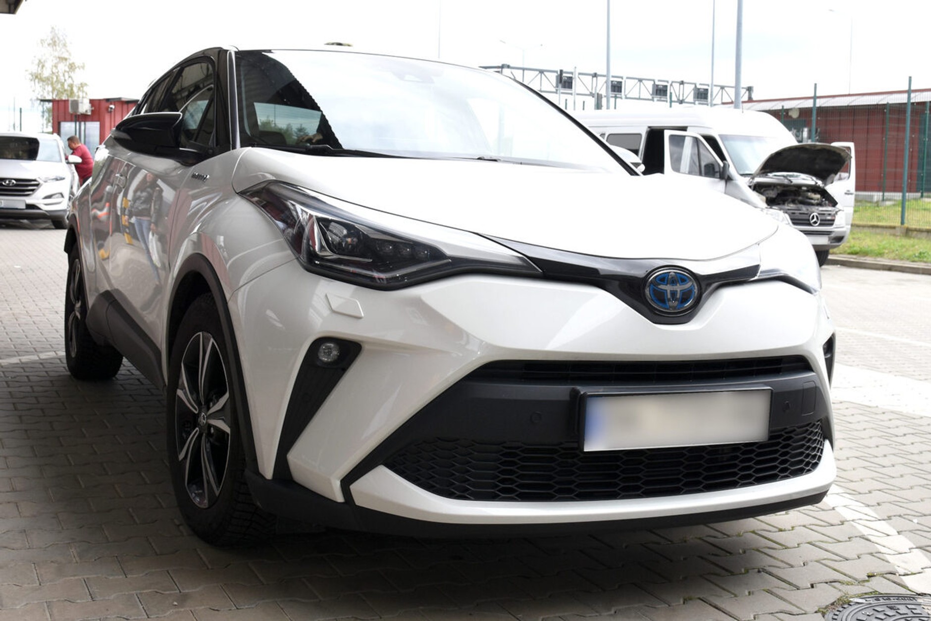 Odzyskana przez Straż Graniczną Toyota C-HR