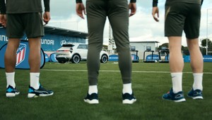 Nowy Ioniq 5 napędza trening Atletico Madryt