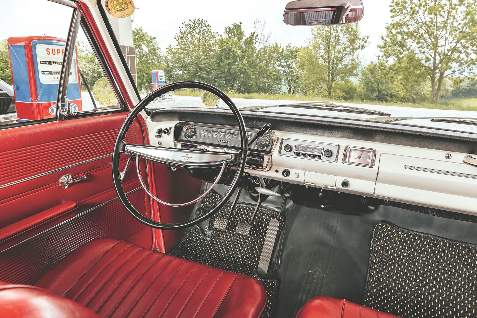 Opel rekord B - odrobina postępu