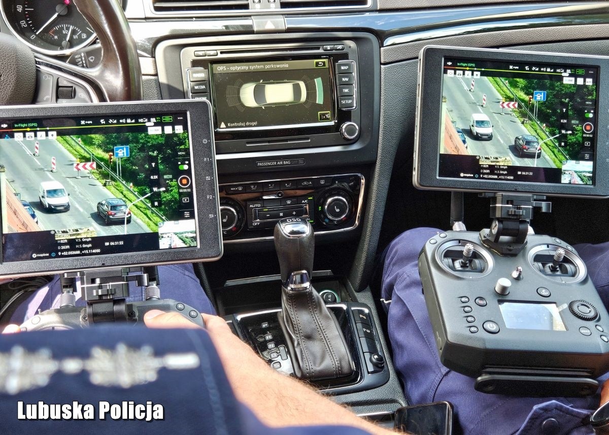 Centrum dowodzenia dronem policyjnym