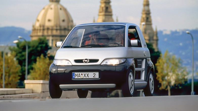 Opel Maxx – miejskie auto przyszłości z 1995 roku