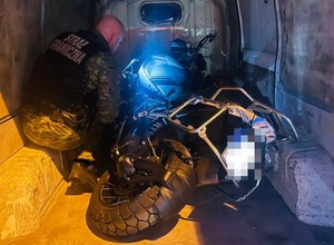 Straż Graniczna sprawdziła pakę busa. Właściciel potwierdził kradzież