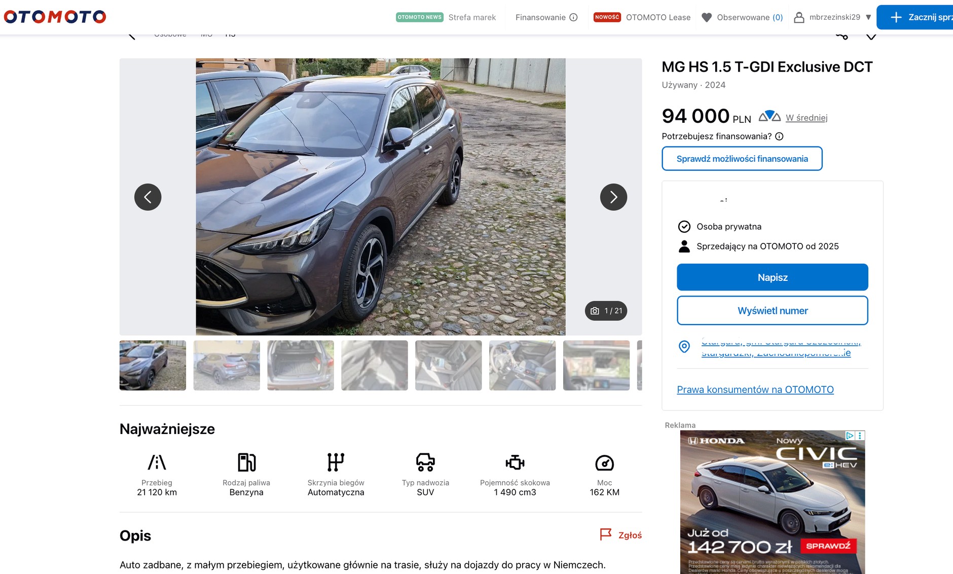 Po roku wartość chińskiego SUV-a bardzo mocno spada. Takie auto bardziej opłaca się kupić niż nowe