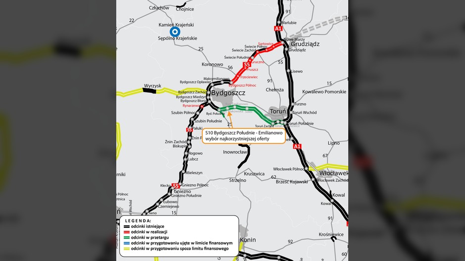 S10 Bydgoszcz-Toruń