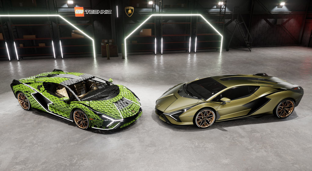 Lamborghini Sián FKP 37 z Lego