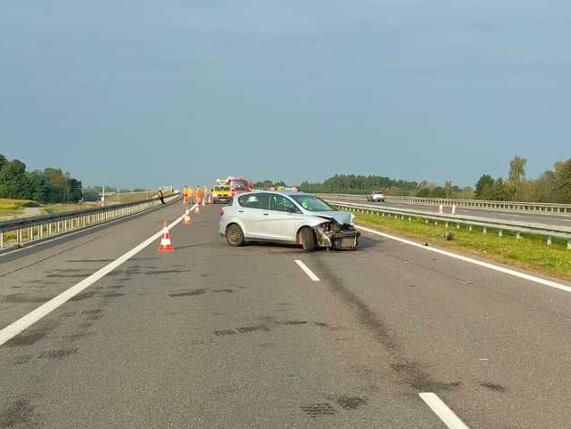 Tragiczny wypadek na autostradzie A4. Pasażerka nie żyje