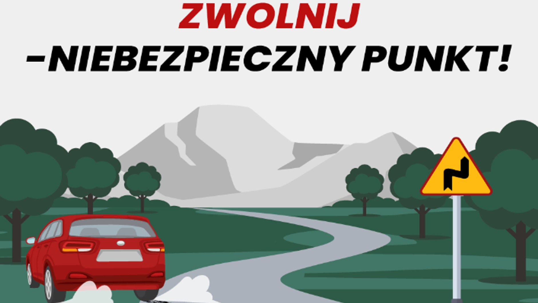 Akcja Zwolnij - niebezpieczny punkt!