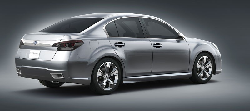 Detroit 2009: Subaru Legacy Concept – zapowiedź nowej generacji