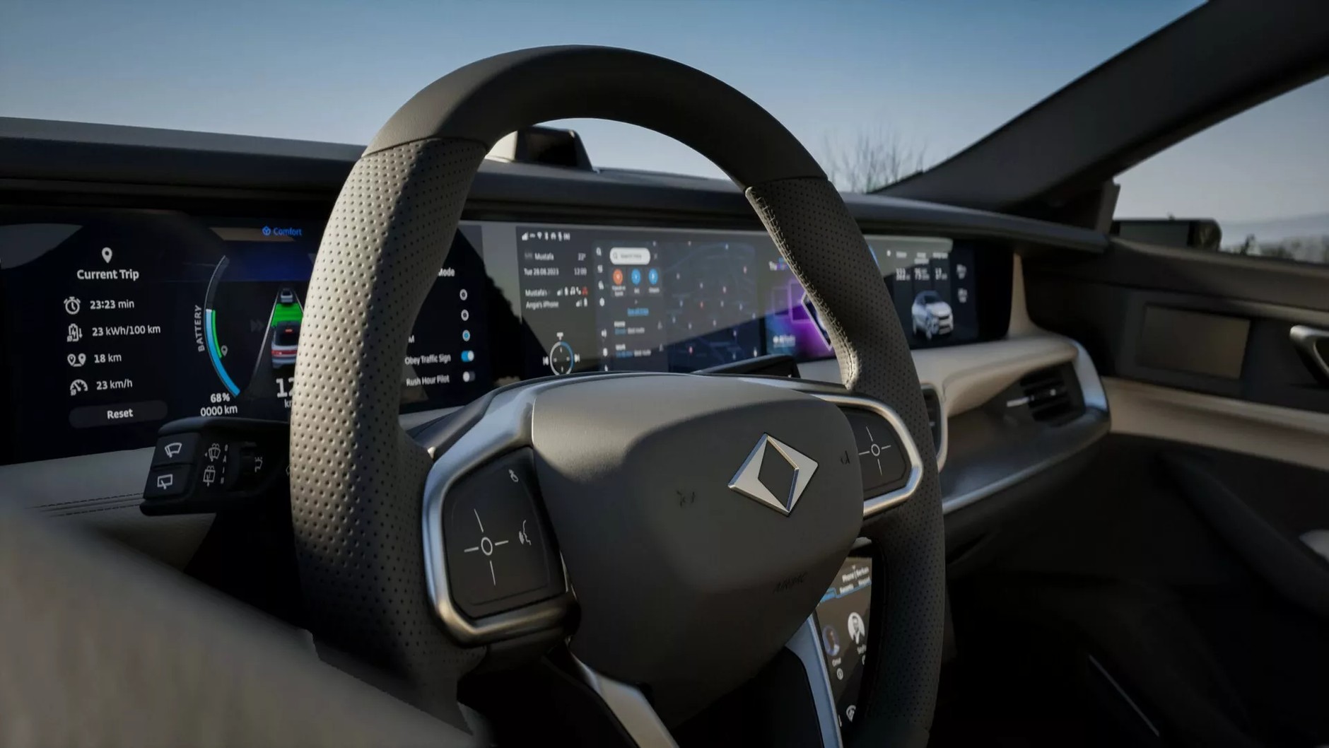 Togg T10F, czyli elektryczny sedan z Turcji