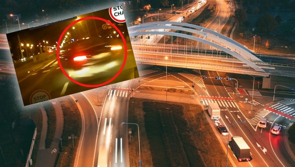 W dwie minuty dokonał kilkunastu wykroczeń drogowych, a wszystko się nagrało. Powód zadziwia