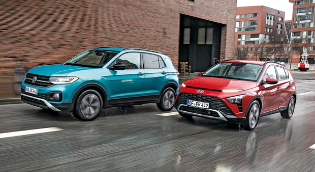 Wyżej siedzisz, mniej płacisz? Zaraz sami to sprawdzicie: Hyundai Bayon kontra Volkswagen T-Cross