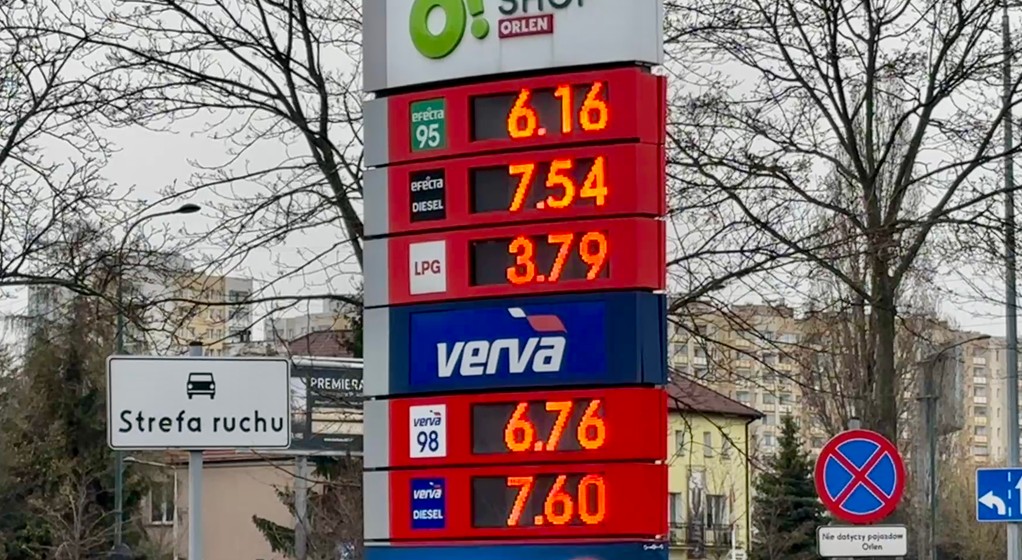 Ceny paliw we wtorek 31 marca
