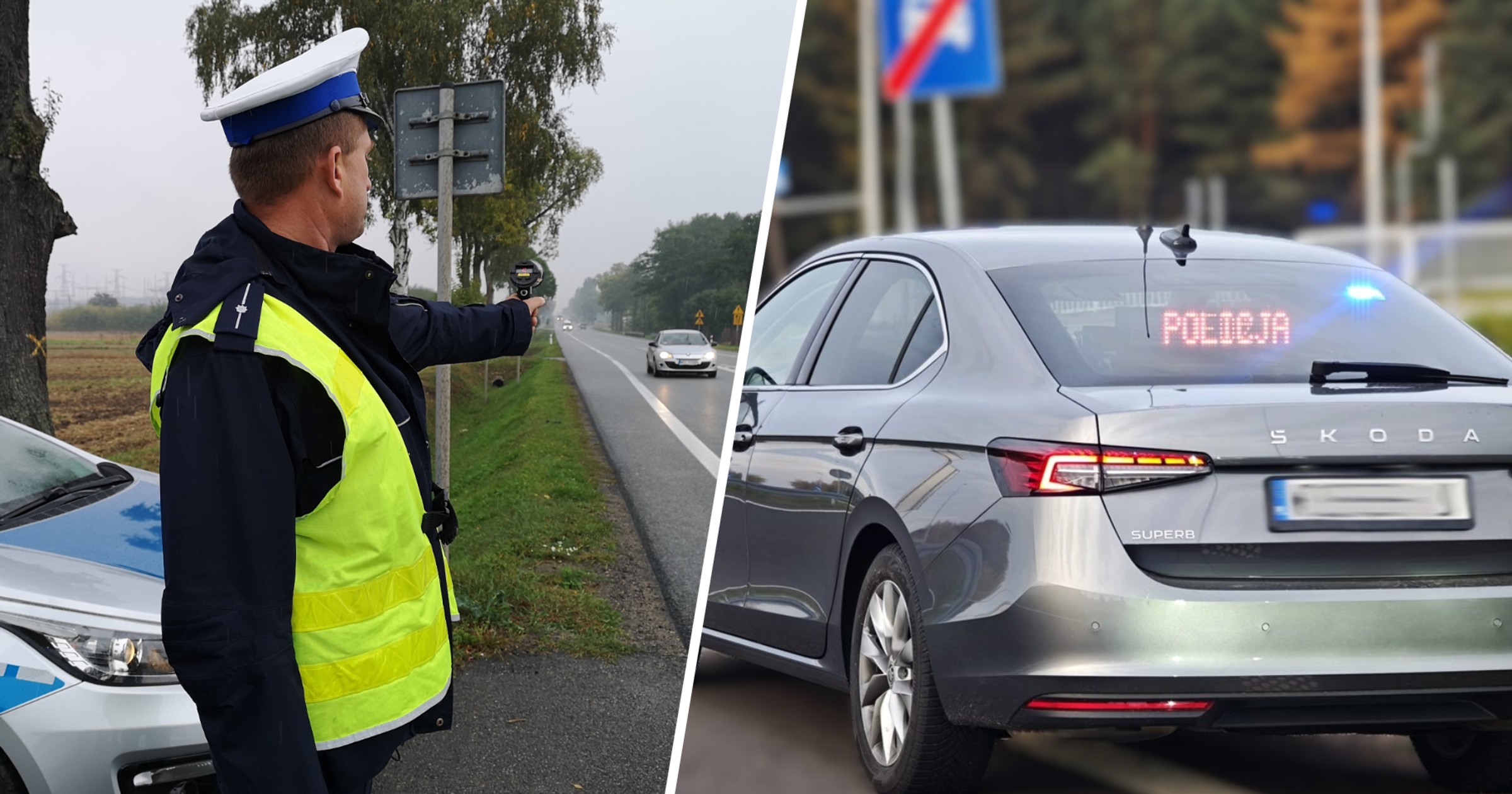 Policyjne kontrole prędkości