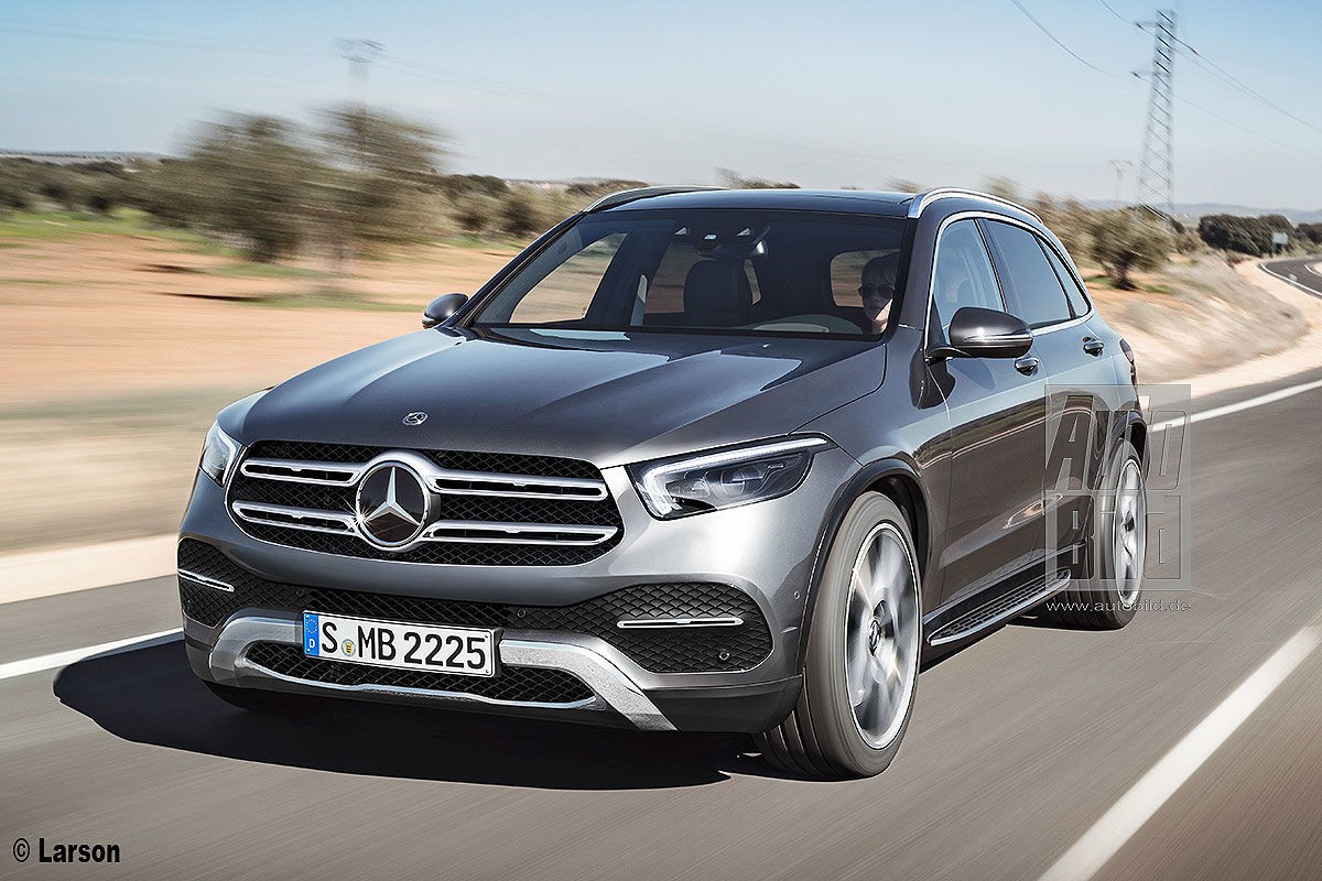 Nowy Mercedes GLC - wizaulzacja