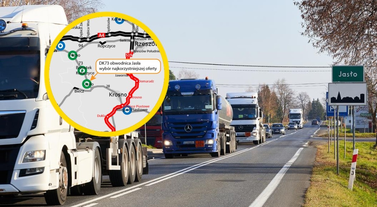 Niedługo ruszy budowa obwodnicy Jasła. Padły pierwsze daty