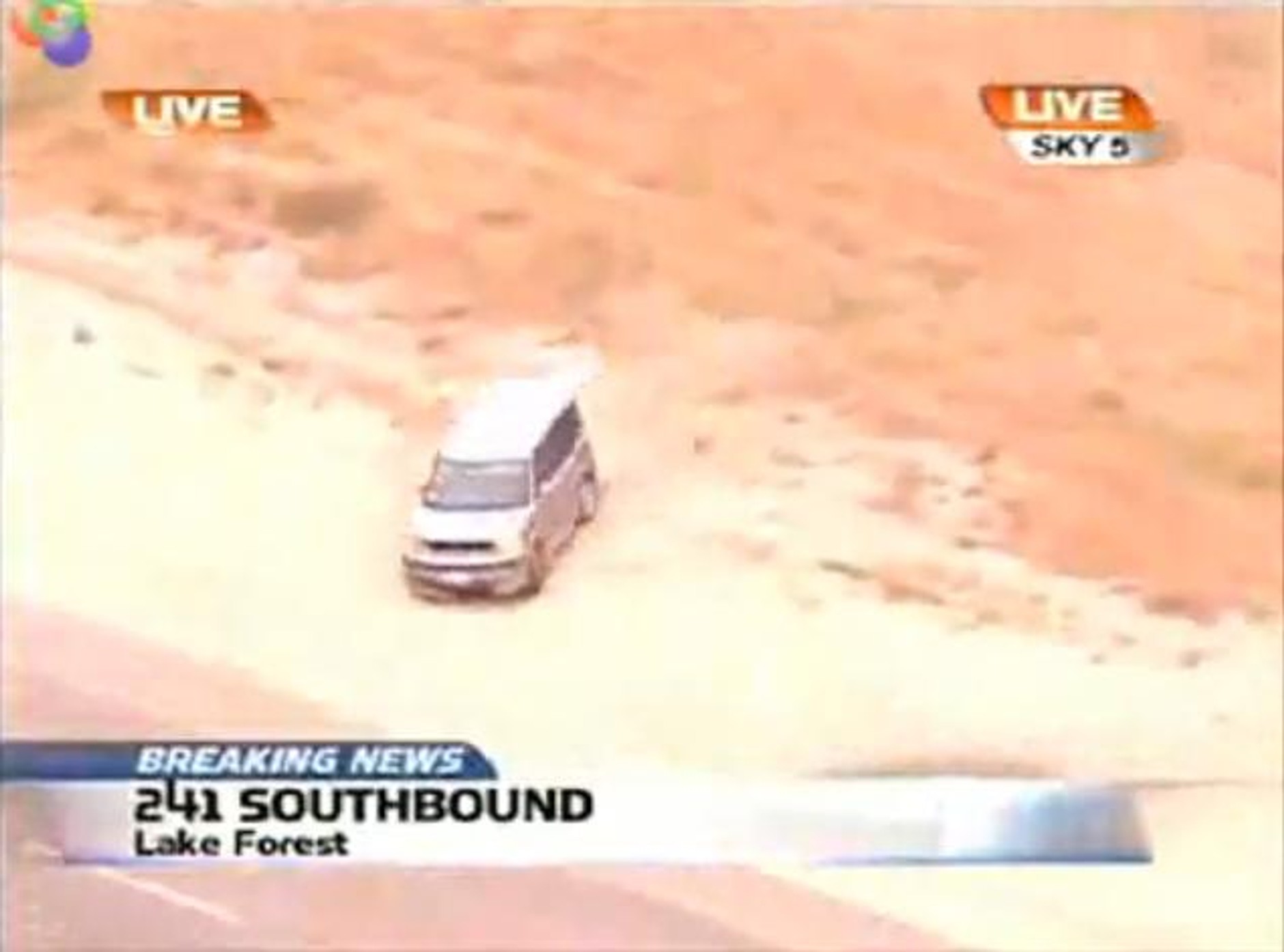 Wariatka uciekała przed policją, jeżdżąc w kółko