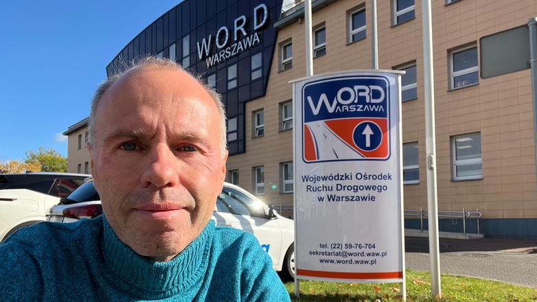 Na własne życzenie podszedłem do egzaminu praktycznego na prawo jazdy kat. B