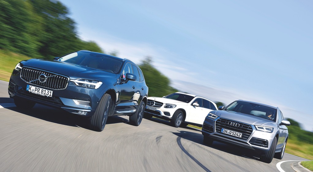 Nowe Volvo XC60 vs nowe Audi Q5 i Mercedes GLC - który SUV będzie lepszym wyborem?