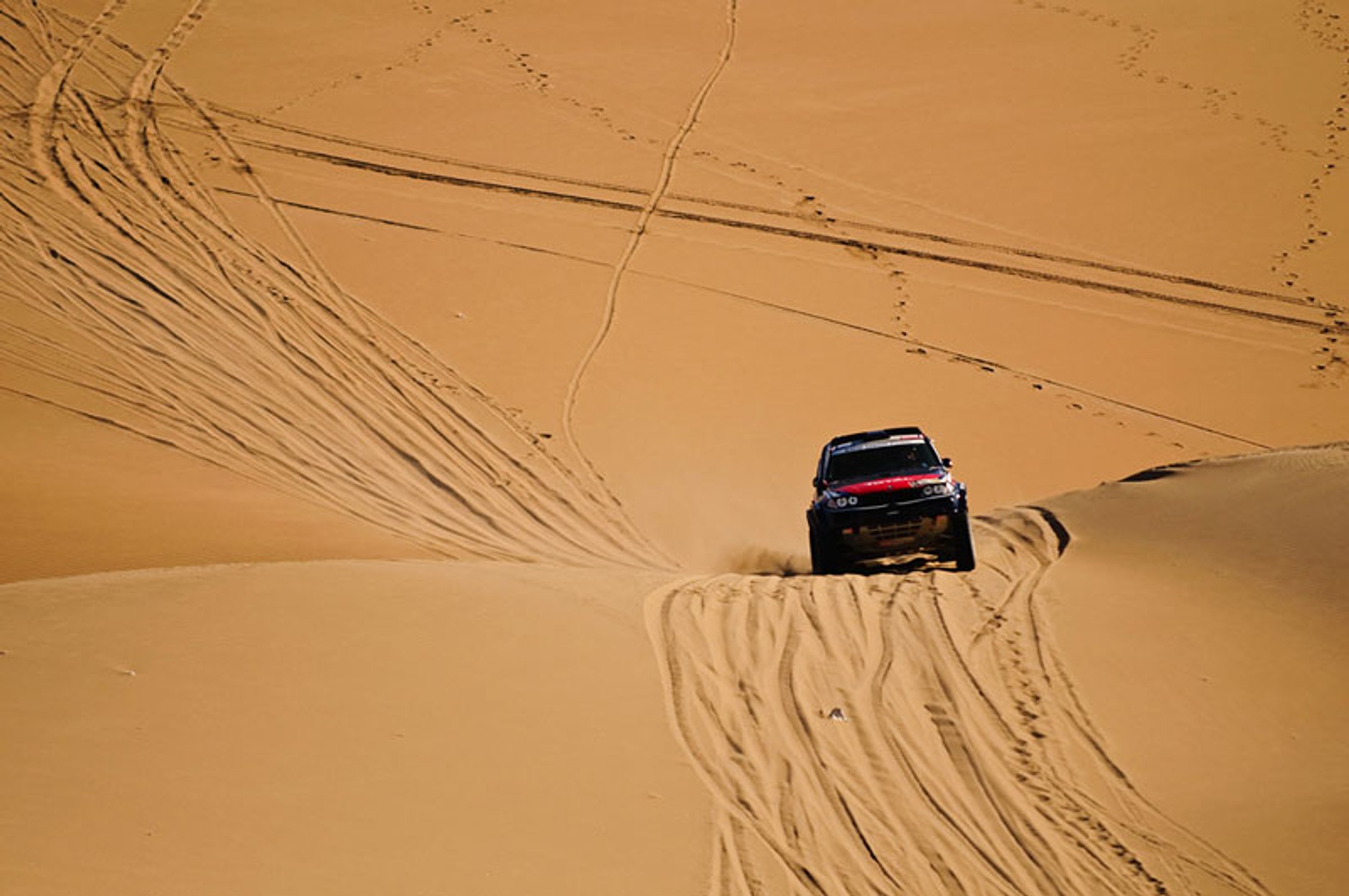 Rajd Dakar 2010: Przygoński goni najlepszych, pech Hołowczyca (9. etap na żywo, wyniki, foto)