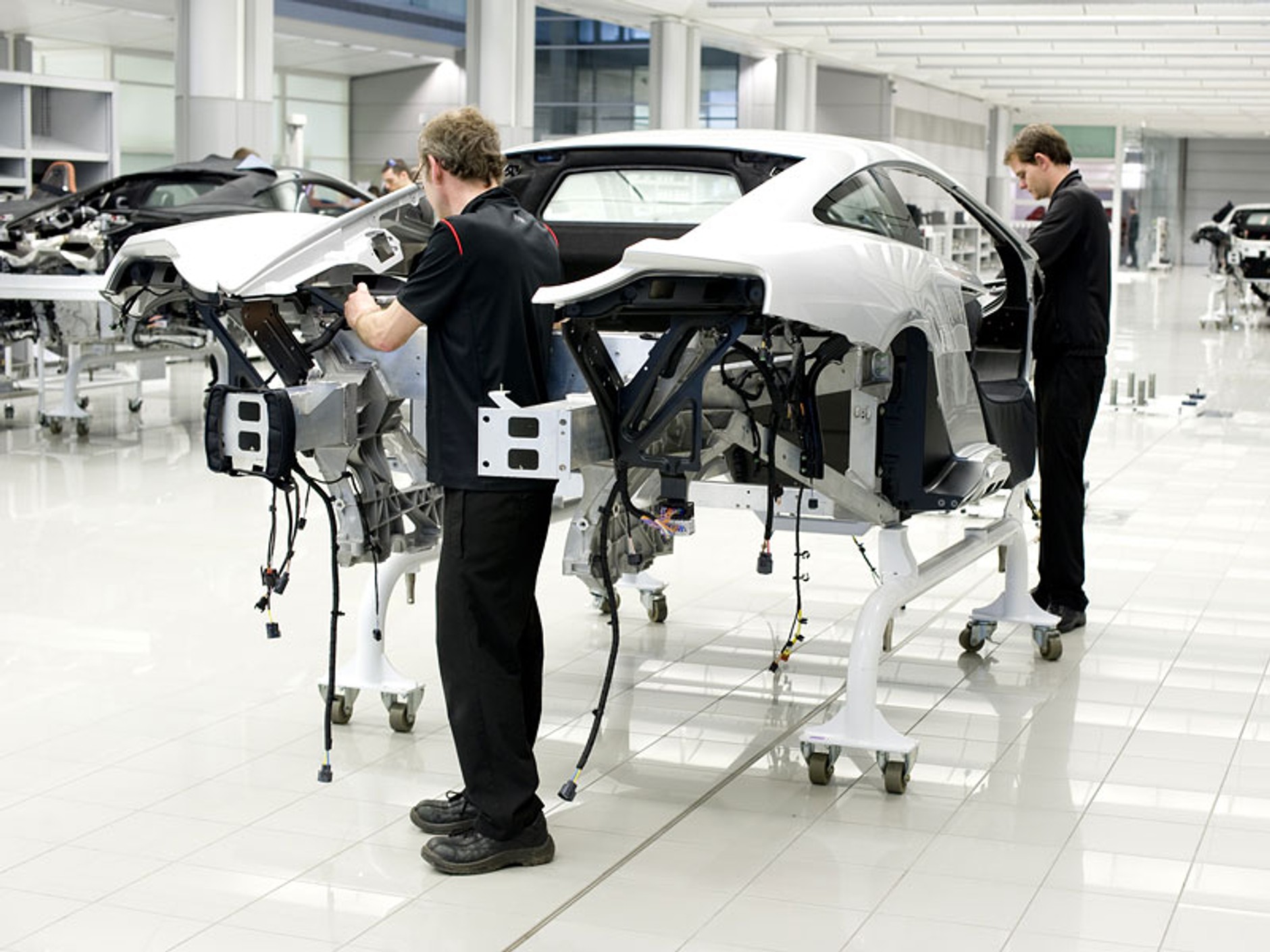 Tak powstawał pierwszy McLaren MP4-12C