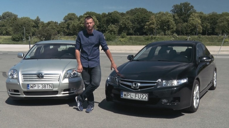 Toyota Avensis II kontra Honda Accord VII