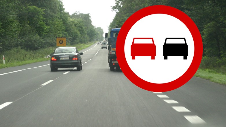 Wyprzedzanie – zdjęcie ilustracyjne
