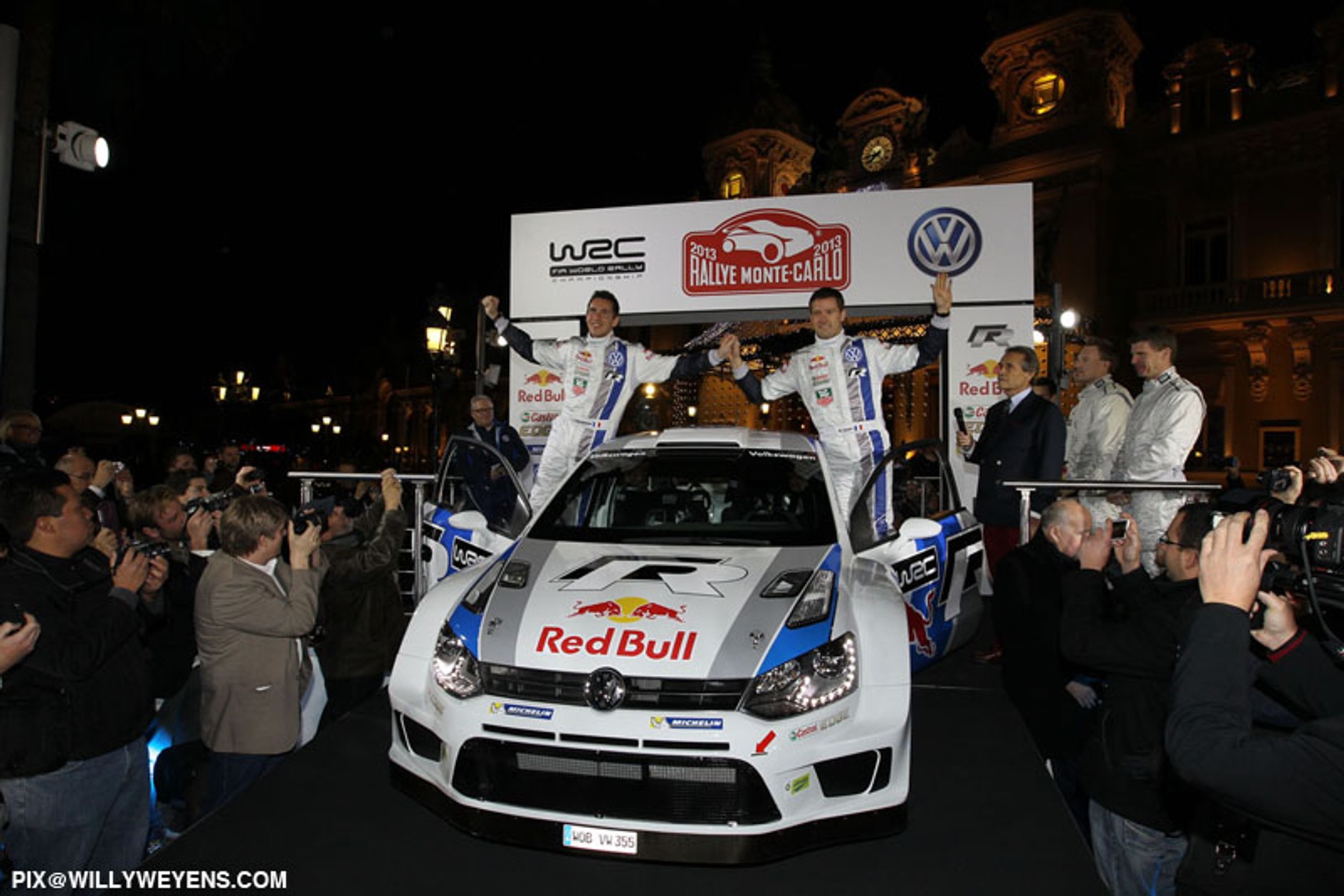 Volkswagen Polo R WRC - prezentacja zespołu i auta w Monte Carlo
