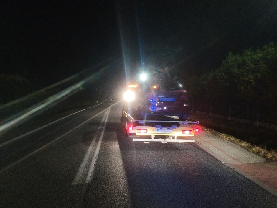 Policjanci z grupy Speed zatrzymali go za prędkość. Potem "wyszło" coś jeszcze