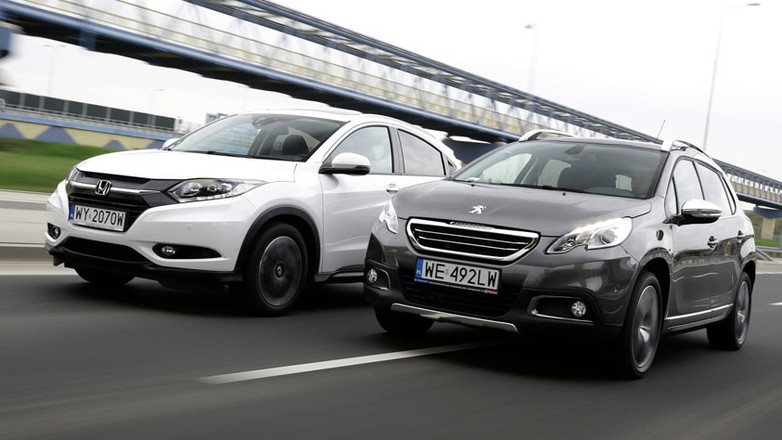 Honda HR-V kontra Peugeot 2008 - praktyczne i stylowe miejskie crossovery
