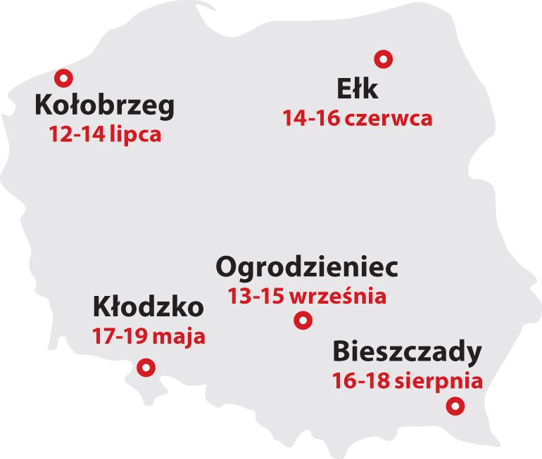 4x4 Family Adventure Ełk – Edycja kulinarna 14 - 16 czerwca