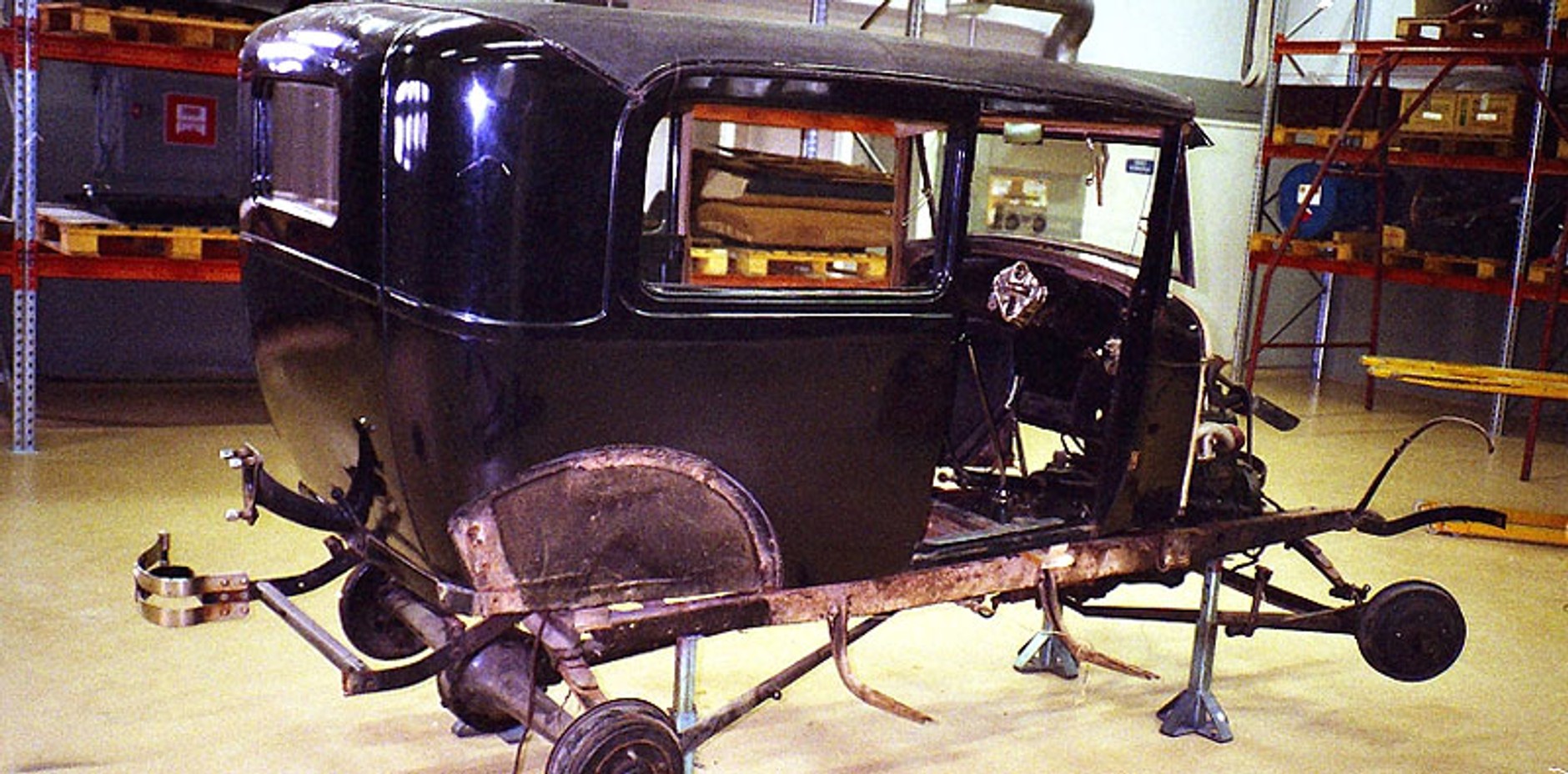 Ford Model A – oldtimer z silnikiem Coswortha