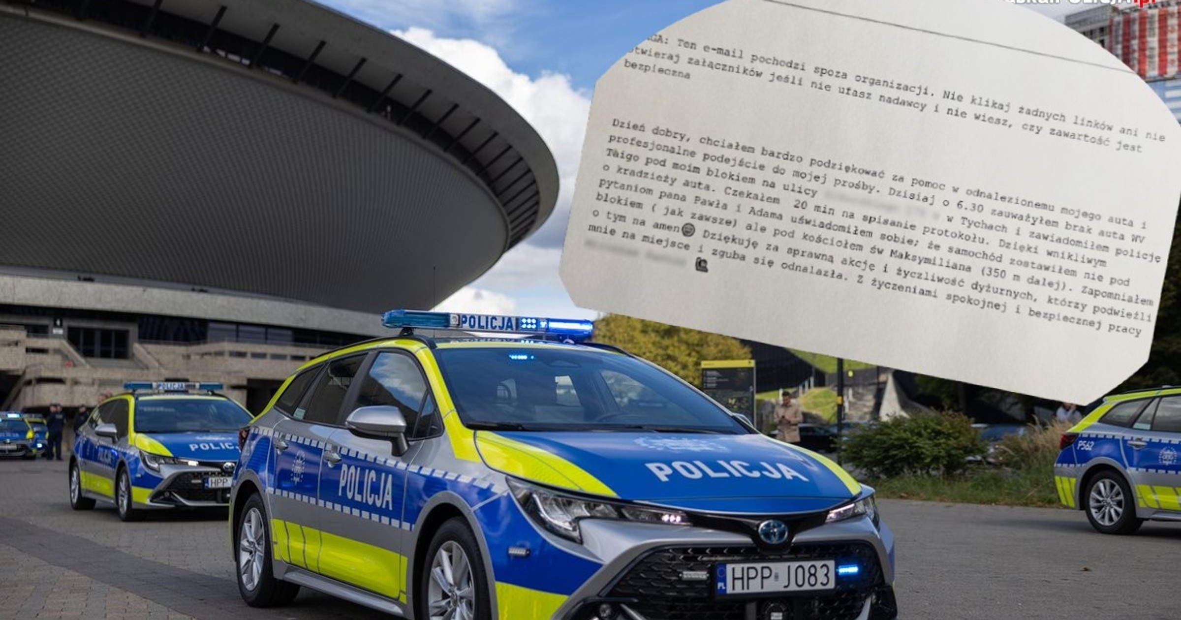 Policjanci dostali nietypowy list od kierowcy. "Zapomniał na amen"