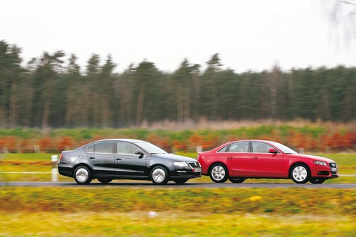 Audi A4 &amp; VW Passat - Serce i dwie dusze