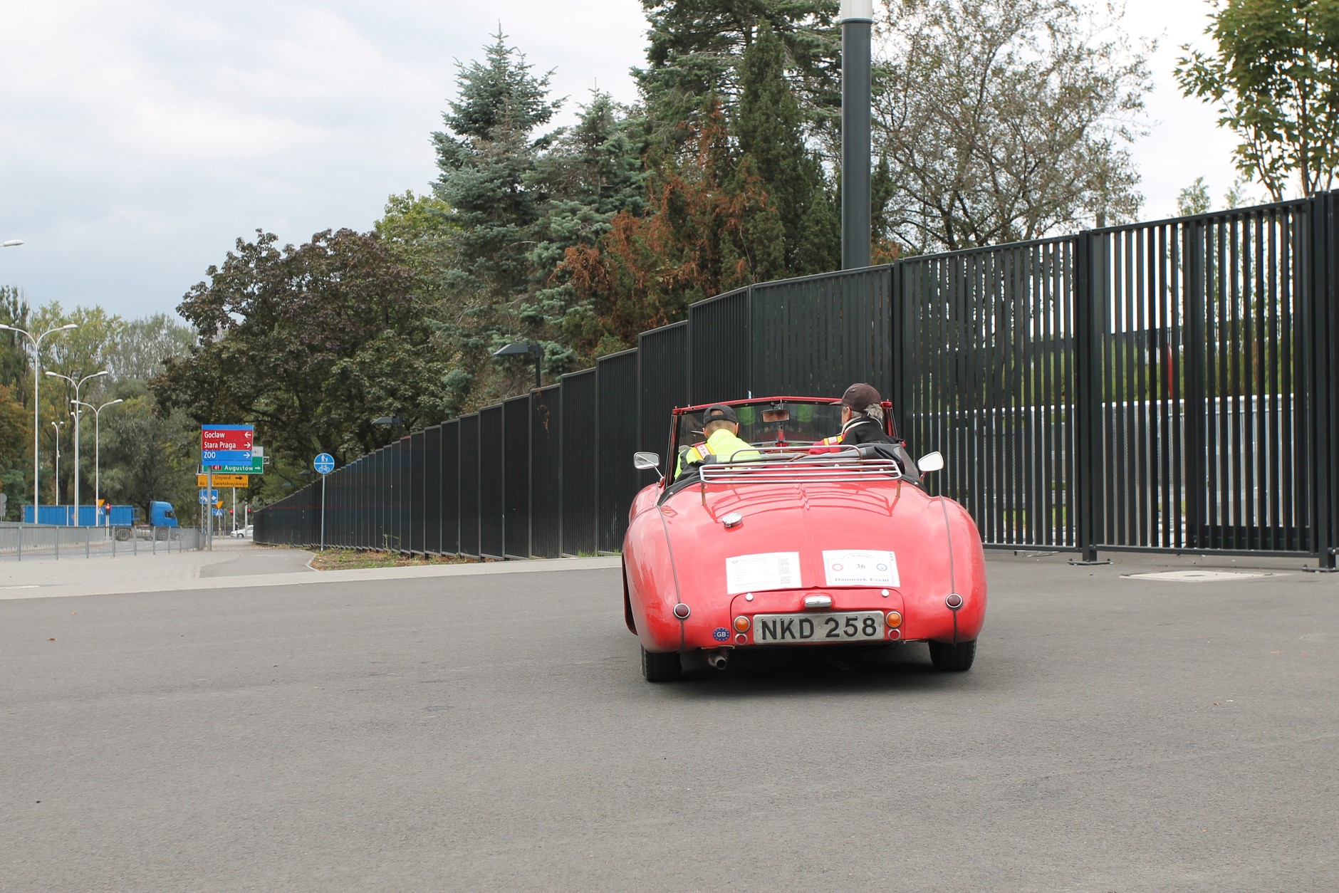 Jowett Jupiter dotarł do Warszawy