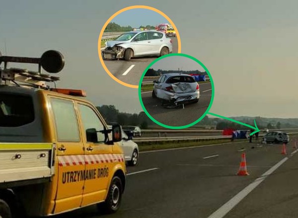 Dramat na autostradzie A4. Wyszła z rozbitego auta i została potrącona