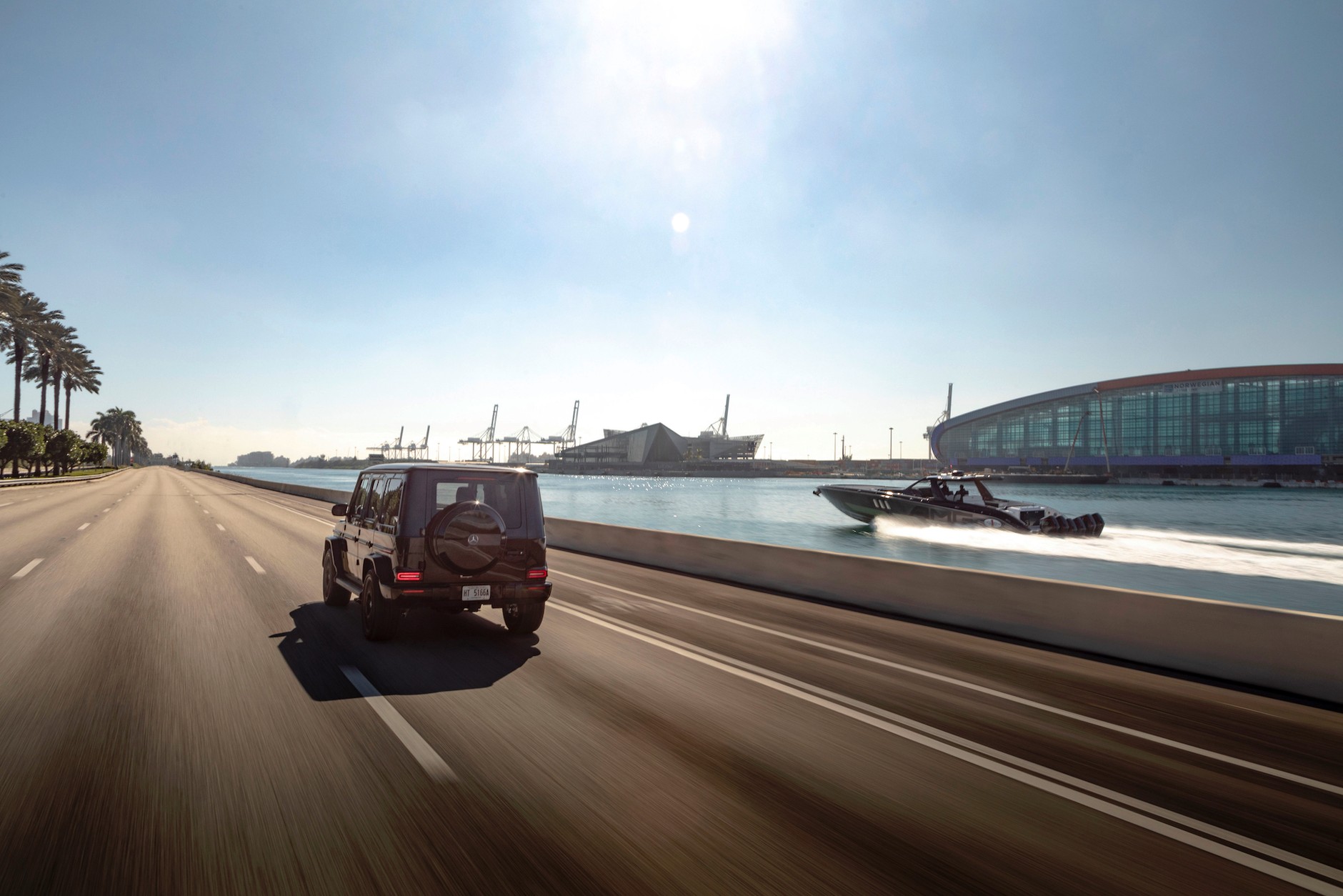 Luksusowa łódź Tirranna AMG Edition i  Mercedes-AMG G63 Cigarette Edition