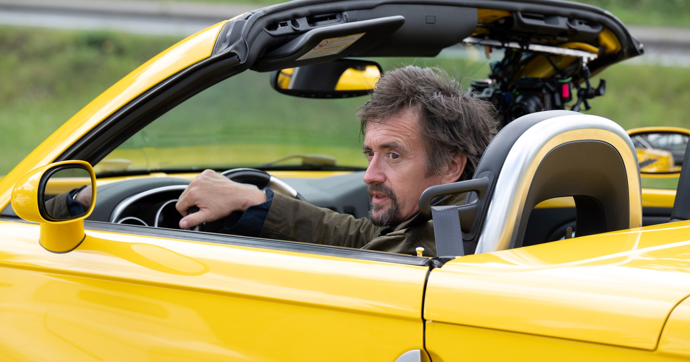 Richard Hammond podczas kręcenia The Grand Tour: Eurocrash