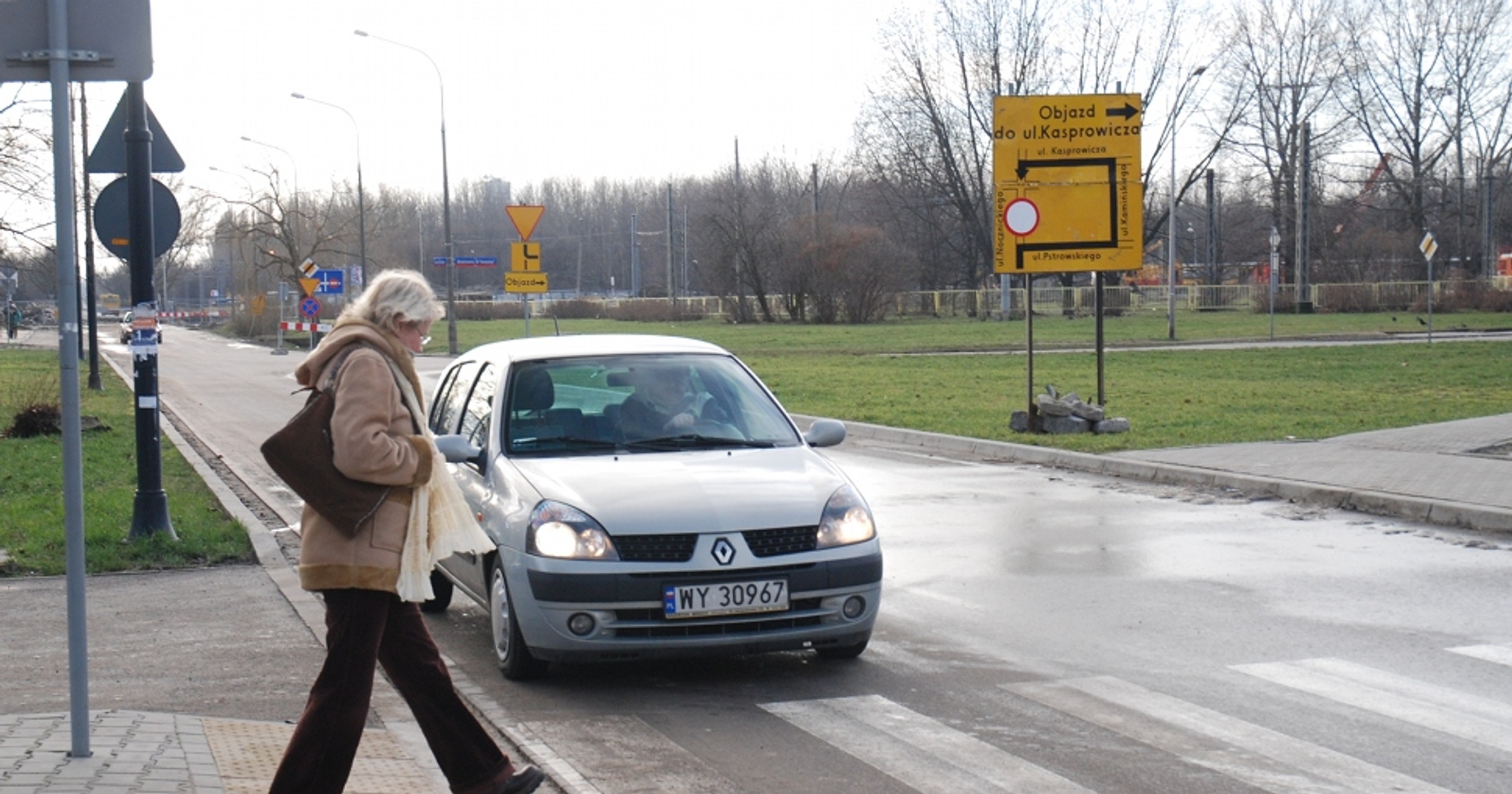 Uwaga na pieszych!