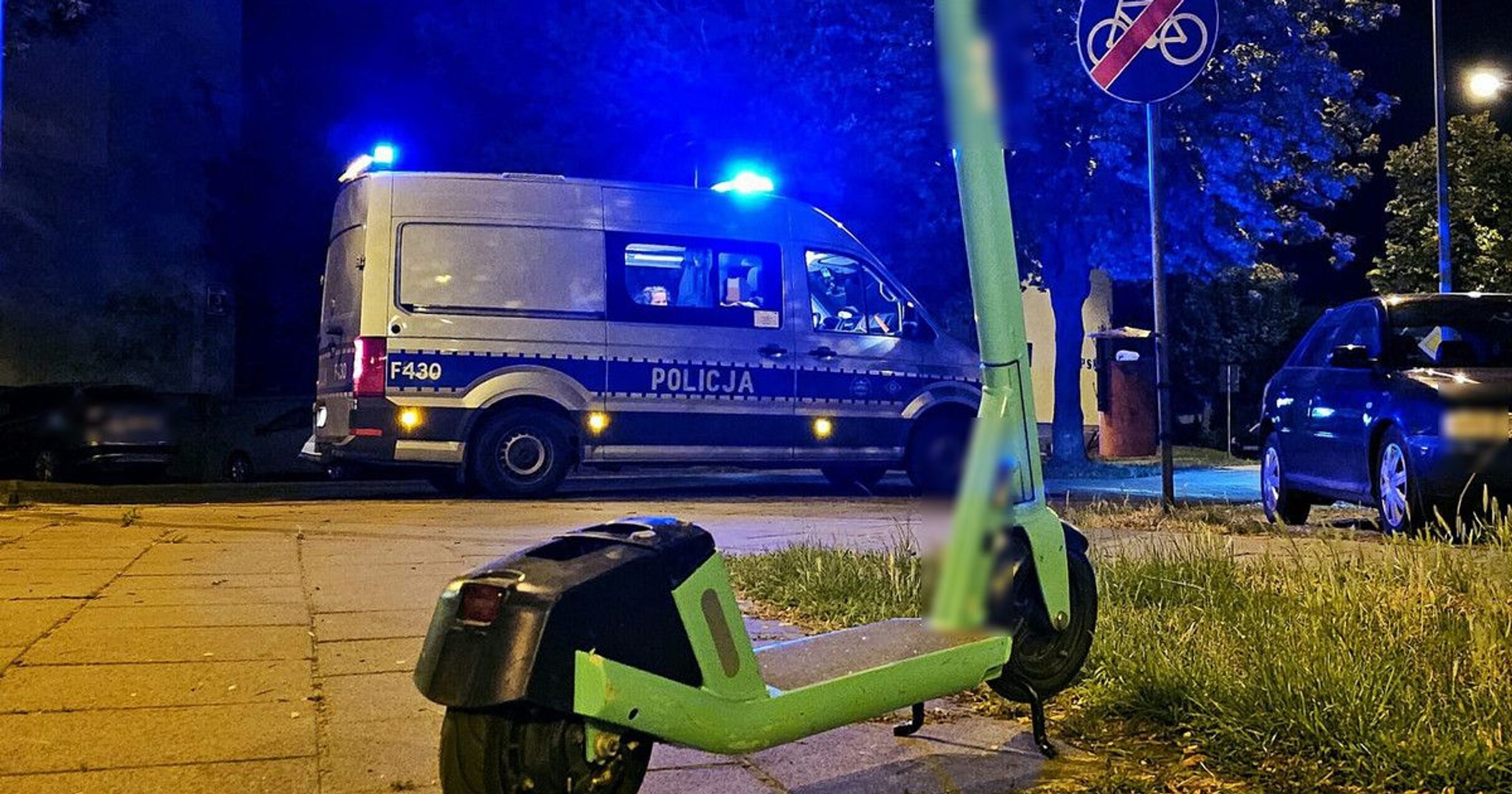Gdynianin zapłacił 5 tys. zł mandatu za spowodowanie kolizji na hulajnodze